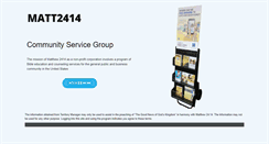Desktop Screenshot of matt2414.com